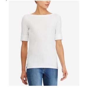 Lauren Ralph Lauren stretch bateau shirt